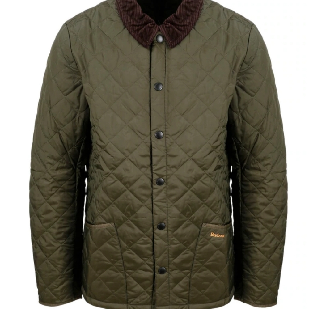 Barbour Children Liddesdale jacket brown color